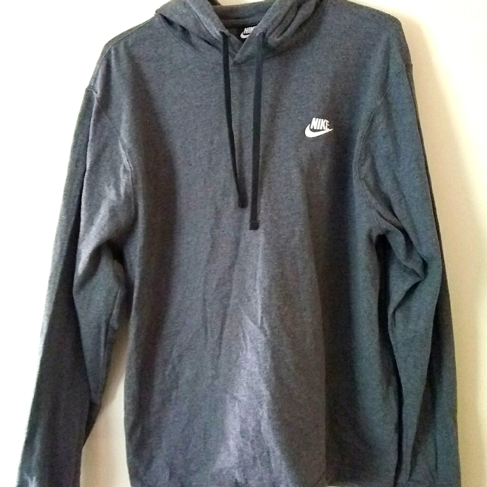 Long sleeve nike shirt with hood